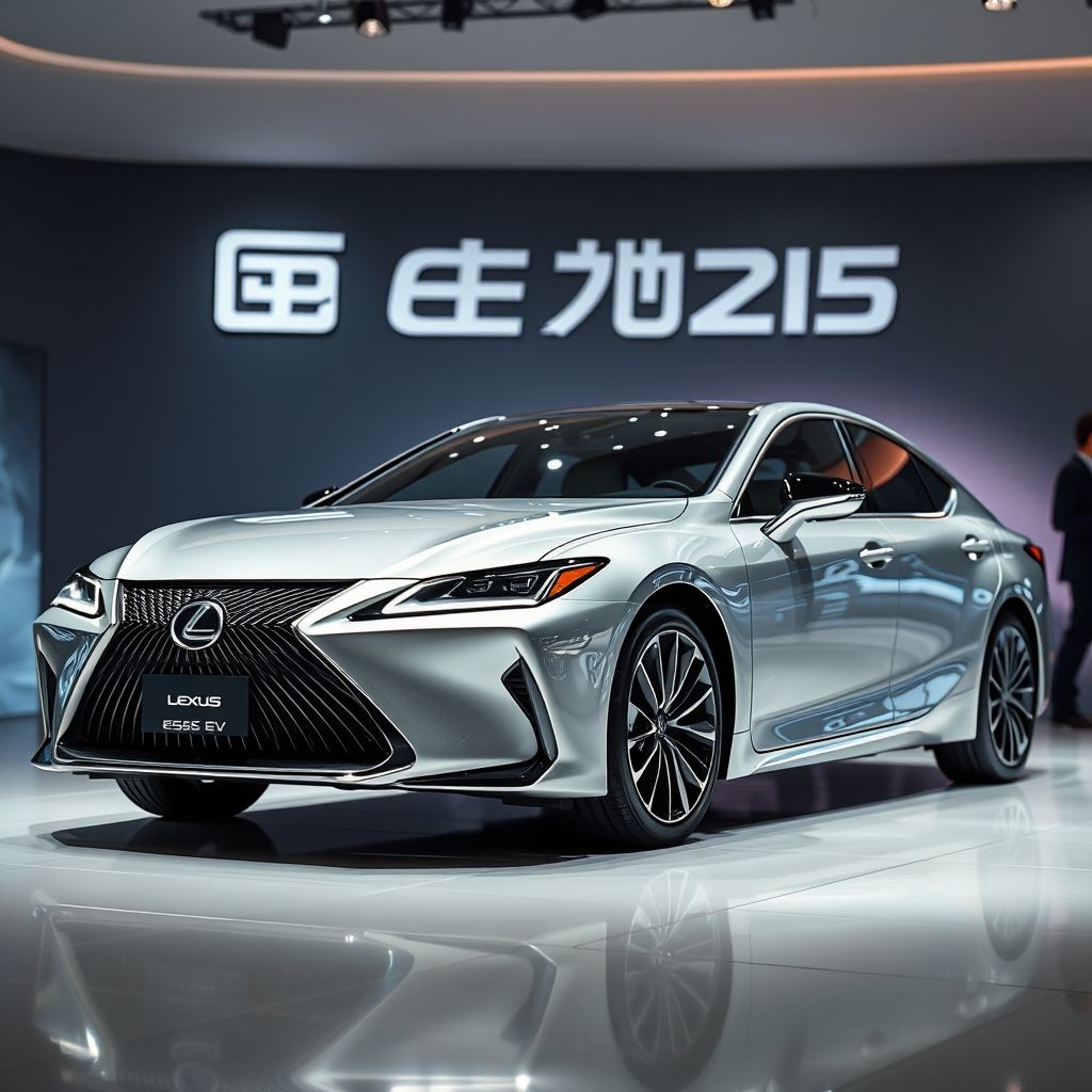 Lexus ES EV โฉมใหม่ในงาน Shanghai Auto Show 2025!